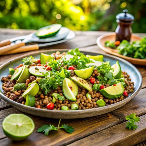 Avokádós Lencsefőzelék