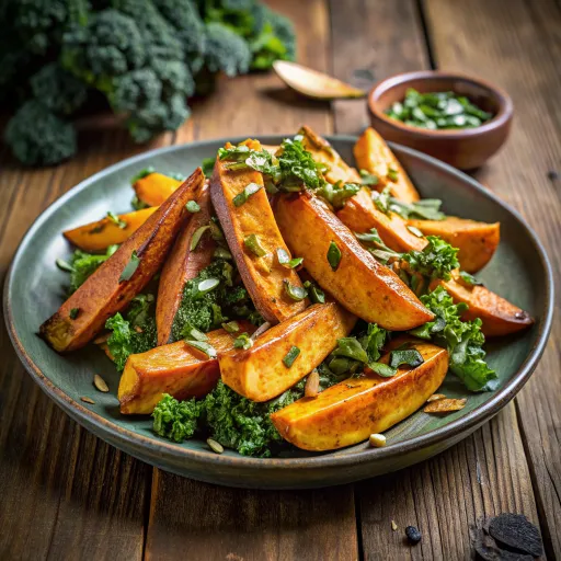 Édesburgonya-Kelkáposzta Tál